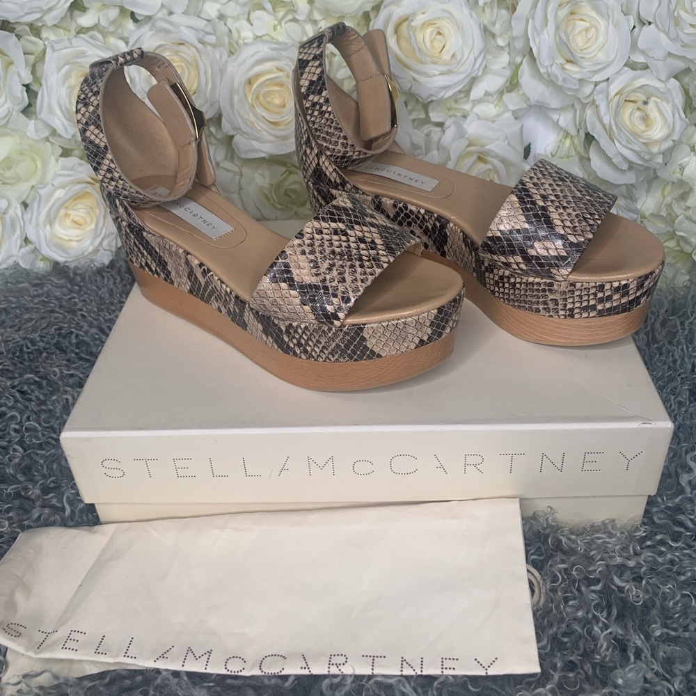 SALE Stella McCartney Flat Sandal Platforms ~ 36